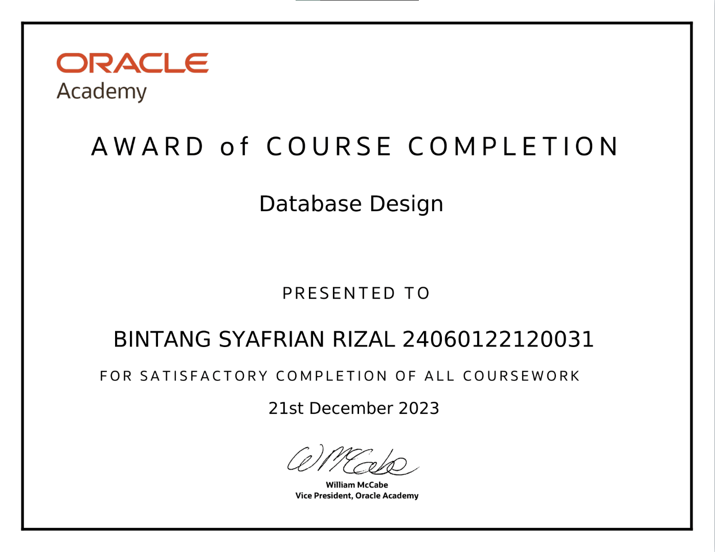 Database Design